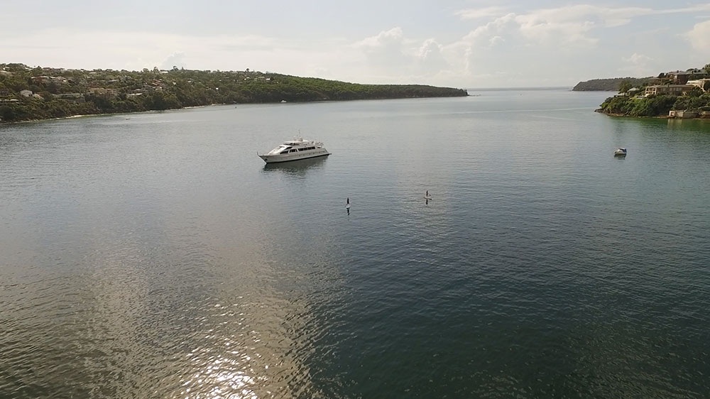 Luxury superyacht Corroboree for hire on Sydney Harbour, up to 110 guests