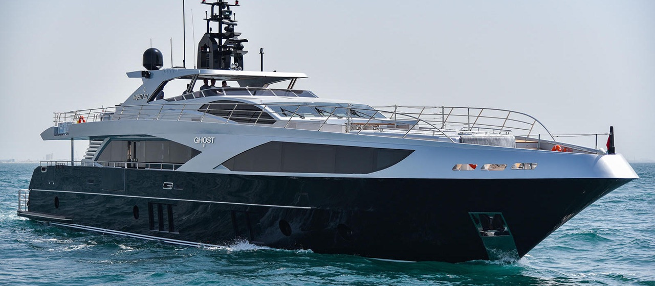 Luxury superyacht Ghost II for hire on Sydney Harbour, up to 110 guests