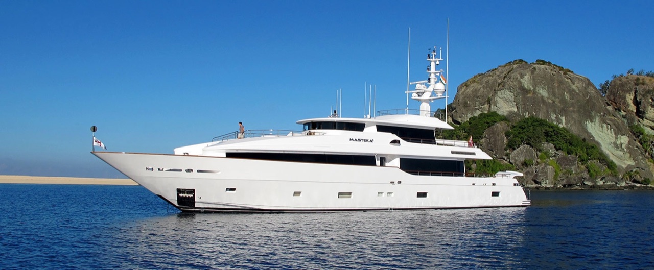 Luxury superyacht Masteka for hire on Sydney Harbour, up to 80 guests