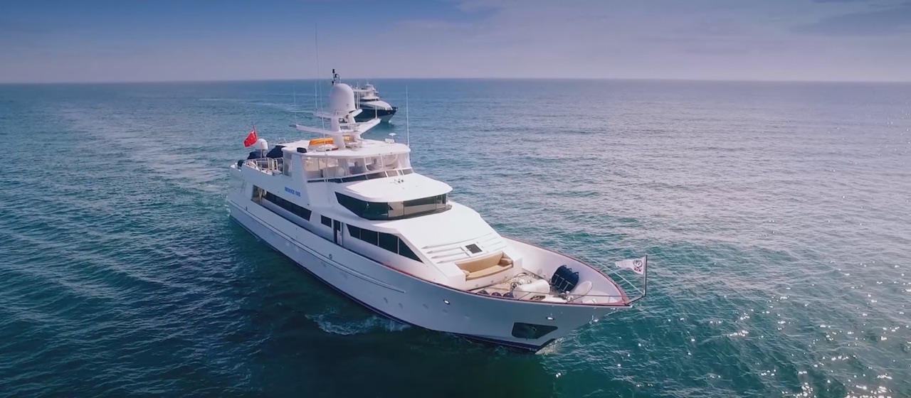Luxury superyacht Phoenix for hire on Sydney Harbour, up to 50 guests